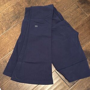 Splits59 Navy High-Rise Leggings with S59 Logo